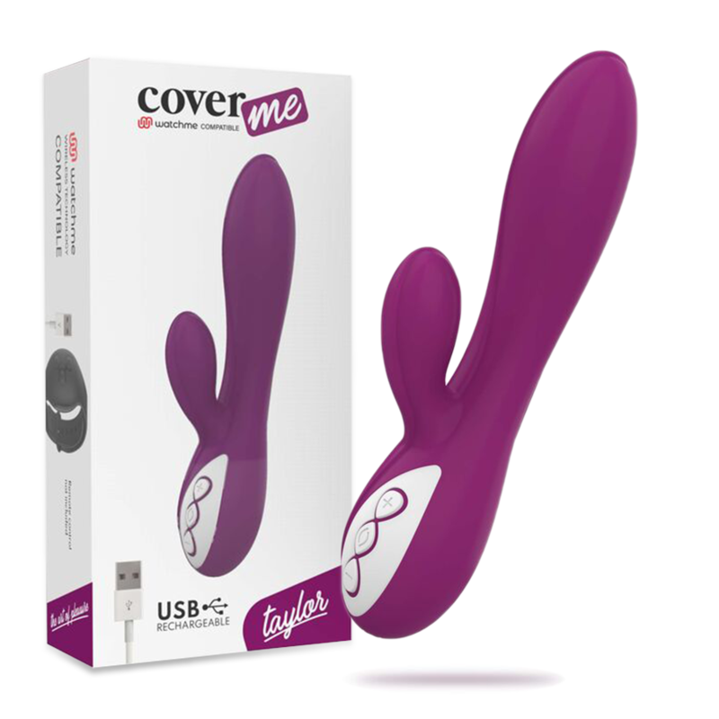 COVERME -TAYLOR VIBRADOR WATCHME WIRELESS TECNOLOGIA COMPATÍVEL