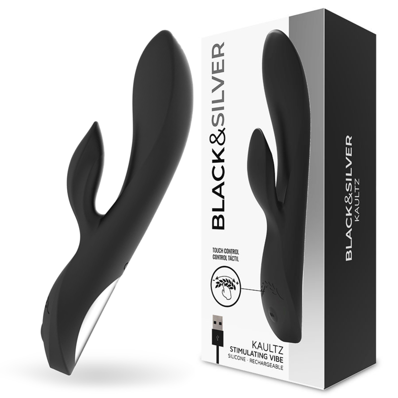 BLACK&SILVER - CONTROLE DE TOQUE VIBRADOR KAULTZ