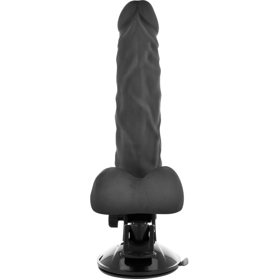 BASECOCK - VIBRADOR ARTICULÁVEL CONTROLE REMOTO PRETO 21 CM