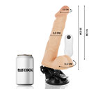 BASECOCK - VIBRADOR ARTICULÁVEL CONTROLE REMOTO NATURAL 20 CM