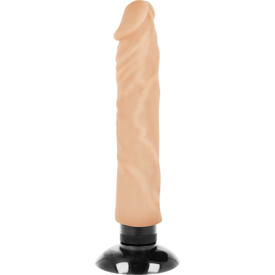 BASECOCK - VIBRADOR REALÍSTICO 2-1 NATURAL 20 CM