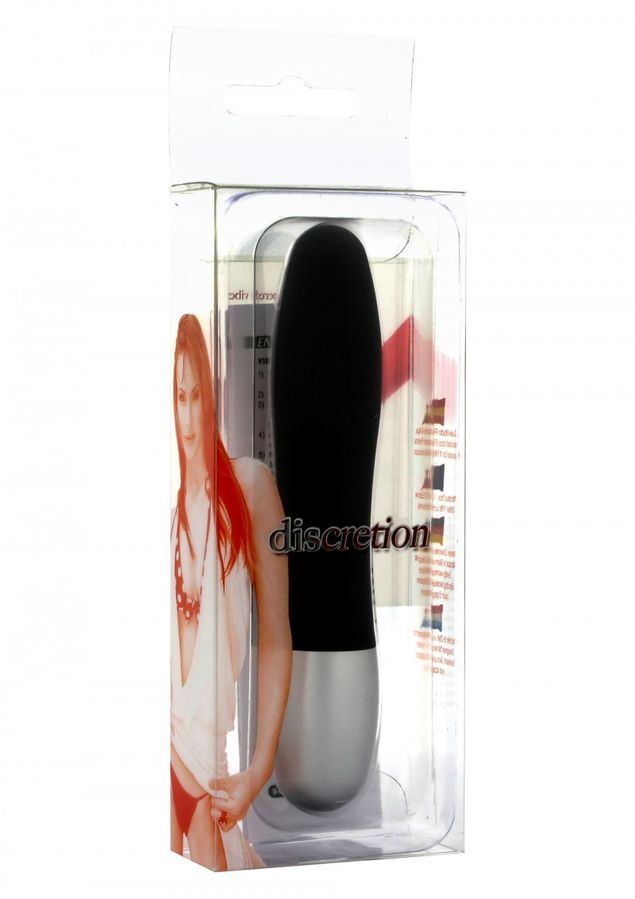 SEVEN CREATIONS - VIBRADOR PRETO DE DISCREO