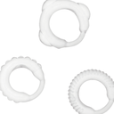 ADDICTED TOYS - C-RING SET CLARO