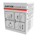 JAMYJOB -MASTURBADOR DE OVO EDIO VERMELHA DISCRETT