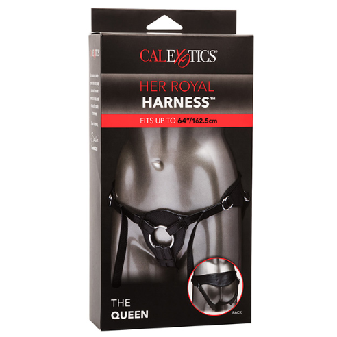 CALIFORNIA EXOTICS - AQUI ROYAL HARNESS THE QUEEN TAMANHO ÚNICO