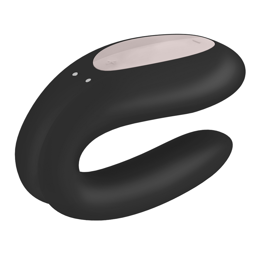 SATISFYER - DOUBLE JOY CON APP PRETO