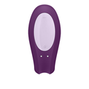 SATISFYER - DOUBLE JOY CON APP ROXO