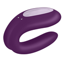 SATISFYER - DOUBLE JOY CON APP ROXO