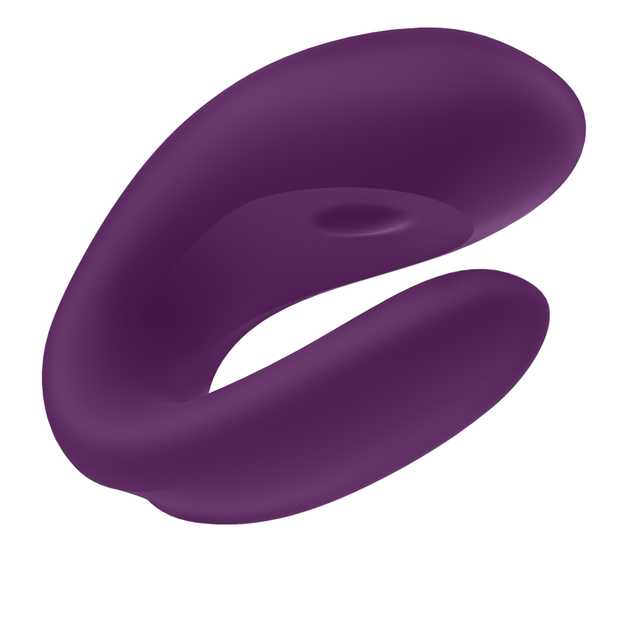 SATISFYER - DOUBLE JOY CON APP ROXO