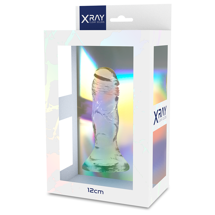 X RAY - DILDO TRANSPARENTE 12 CM X 2.6 CM