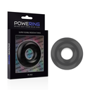 POWERING - ANEL PARA O PÉNIS SUPER FLEXÍVEL E RESISTENTE 4,5 CM PRETO