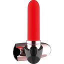 COQUETTE TOYS - BATOM RECARREGVEL VIBRADOR PRETO/ OURO