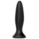 MR PLAY - PLUG ANAL VIBRADOR PRETO RECARREGVEL