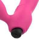 OHMAMA - VIBRADOR DE ESTIMULAÃ‡ÃƒO DUPLA BIX EDIÃ‡ÃƒO DE NATAL ROSA