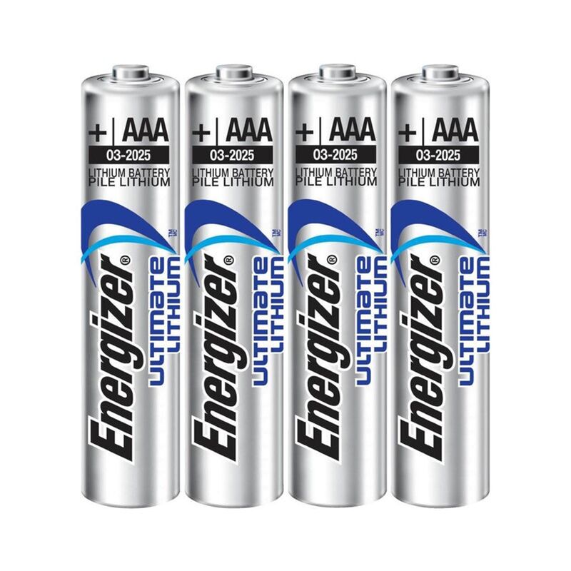 ENERGIZER - ULTIMATE LÍTIO AAA L92 LR03 1,5V *5