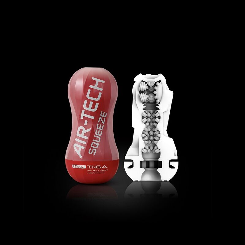 TENGA - MASTURBADOR REGULAR SQUEEZE AIR-TECH