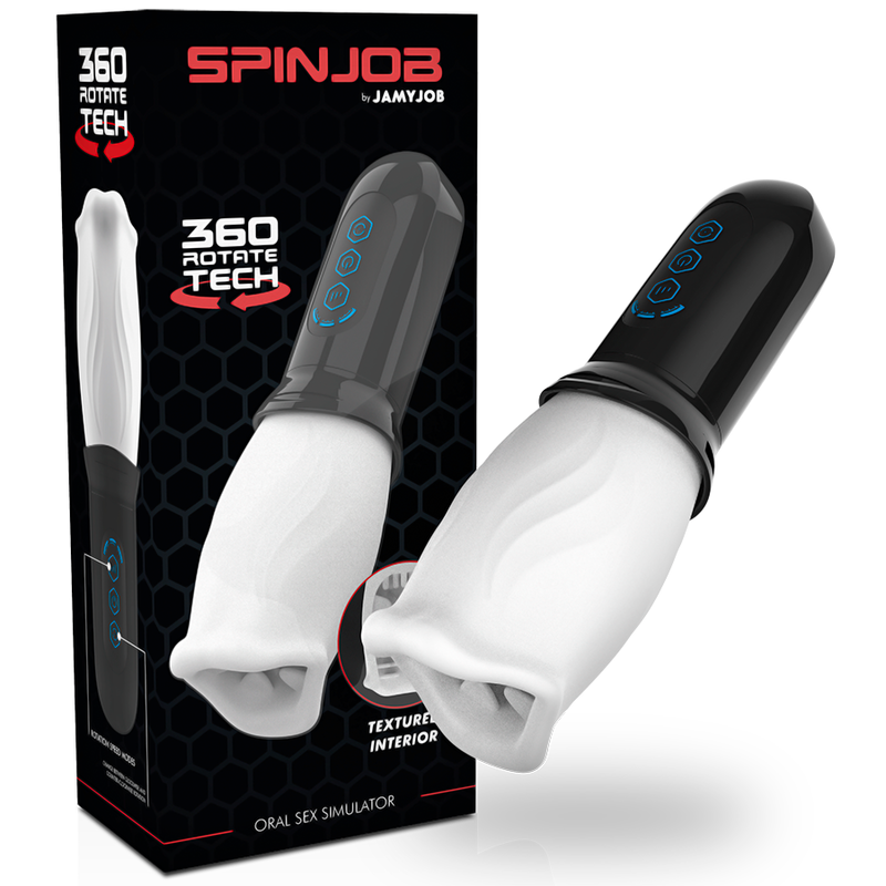 JAMYJOB - ESTIMULADOR DE SEXO ORAL SPINJOB