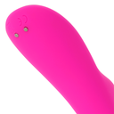 OHMAMA - VIBRADOR MAGNÉTICO RECARREGÁVEL DE SILICONE DE 10 VELOCIDADES 21 CM