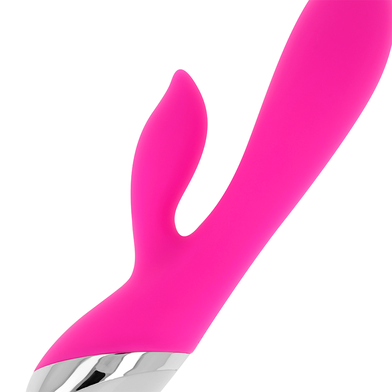 OHMAMA - VIBRADOR COM COELHO 10 MODOS DE VIBRAÇÃO 19 CM