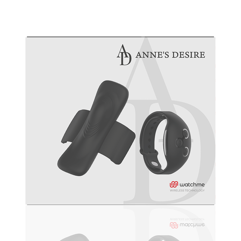 ANNE'S DESIRE - PANTY PLEASURE TECNOLOGIA SEM FIO WATCHME PRETO