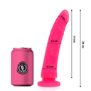 DELTA CLUB - TOYS DONG SILICONE ROSA 20 X 4 CM