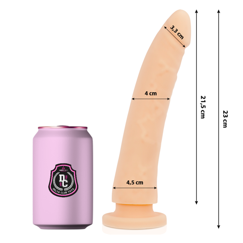 DELTA CLUB - TOYS DONG CARNE SILICONE 23 X 4,5 CM