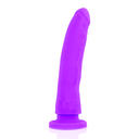 DELTA CLUB - BRINQUEDOS ARNES + DONG PURPLE SILICONE 20 X 4 CM