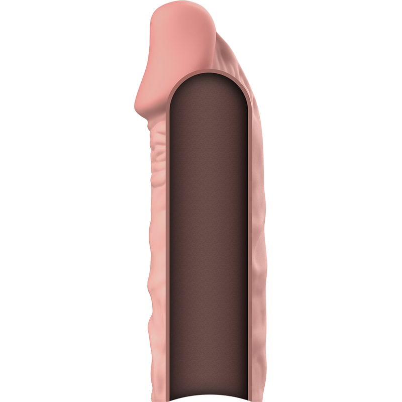 VIRILXL - EXTENSOR DE PÊNIS MANGA EXTRA CONFORTO V5 FLESH