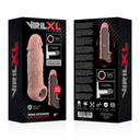 VIRILXL - EXTENSOR DE PÊNIS MANGA EXTRA CONFORTO V7 FLESH