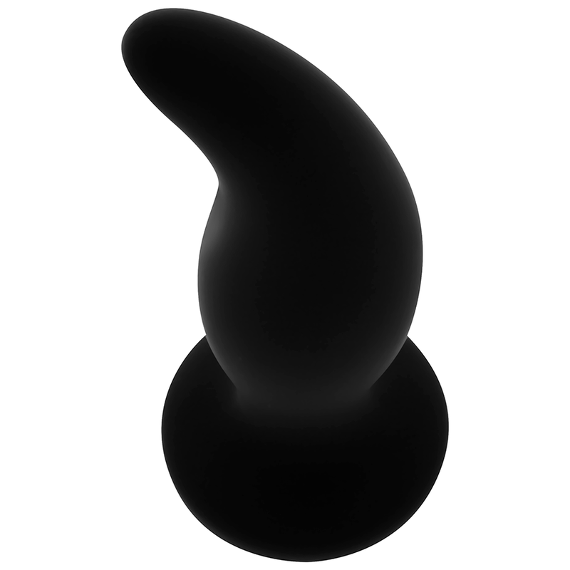 OHMAMA - PLUG ANAL DE SILICONE CURVO P-SPOT 12 CM