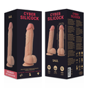 CYBER SILICOCK - STRAP-ON SAUL SILICONE LÍQUIDO COM 3 ANÉIS GRTIS