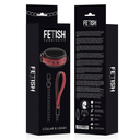 FETISH SUBMISSIVE DARK ROOM - COLAR COM TRELA COM FORRO DE NEOPRENE