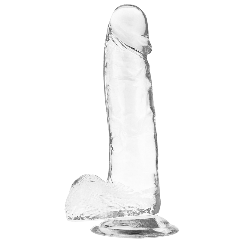 X RAY - ARNÊS + DILDO TRANSPARENTE COM BOLAS 20 CM X 4.5 CM