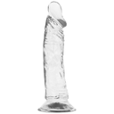 X RAY - ARNÊS + DILDO TRANSPARENTE 19 CM X 4 CM