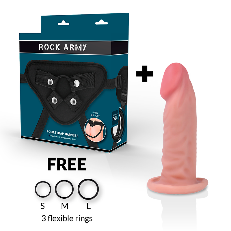 ROCKARMY - ARNÊS + TIGRE DE DUAL DENSIDADE 14CM