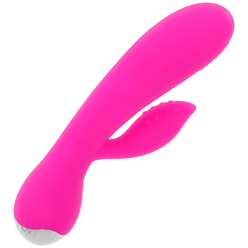 OHMAMA - VIBRADOR COELHO DE SILICONE RECARREGÁVEL USB 10 VELOCIDADES 19 CM