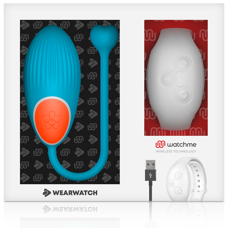 WEARWATCH - TECNOLOGIA SEM FIO EGG WATCHME AZUL / NEVE