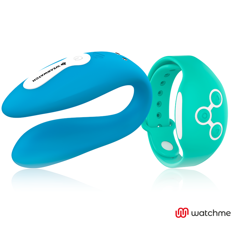 WEARWATCH - TECNOLOGIA SEM FIO DUPLO PRAZER WATCHME INDIGO / AQUAMARINE