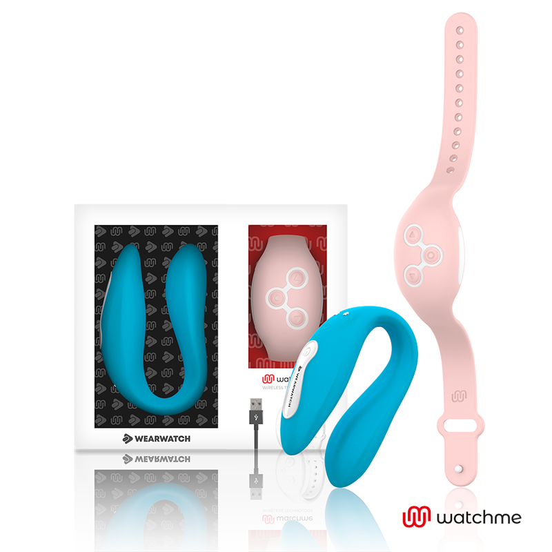 WEARWATCH - TECNOLOGIA SEM FIO DUAL PLEASURE WATCHME INDIGO / ROSA