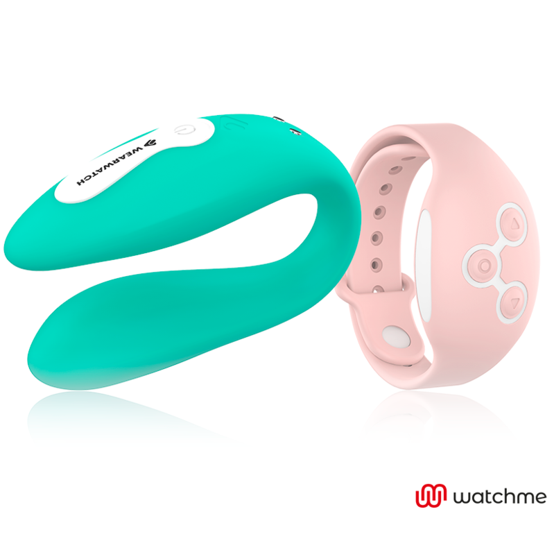 WEARWATCH - TECNOLOGIA SEM FIO DUAL PLEASURE WATCHME LIGHT AQUAMARINE / ROSA