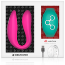 WEARWATCH - VIBRADOR WATCHME DE TECNOLOGIA DUPLA FÃšCSIA / ÃGUA DO MAR