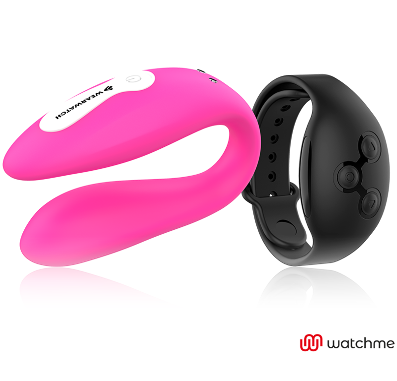 WEARWATCH - TECNOLOGIA SEM FIO DUAL PLEASURE WATCHME FUCHSIA / JET BLACK