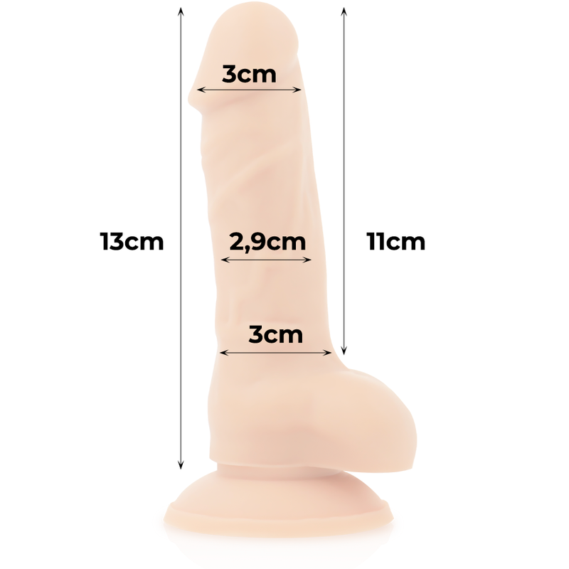 COCK MILLER - ARNÊS + DENSIDADE DE SILICONE COCKSIL ARTICULVEL 13 CM