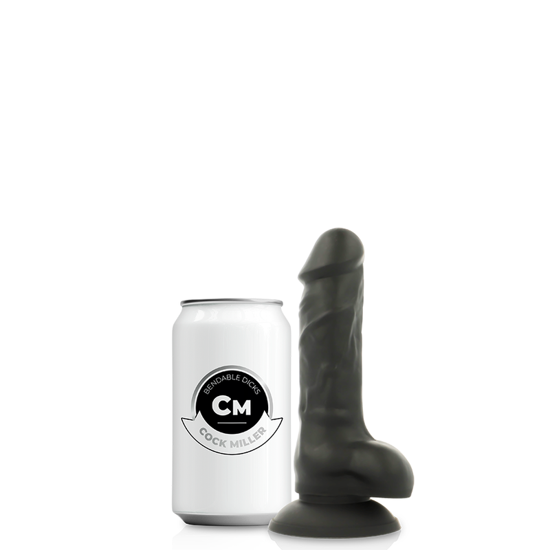 COCK MILLER - ARNÊS + DENSIDADE DE SILICONE COCKSIL ARTICULVEL PRETO 13 CM