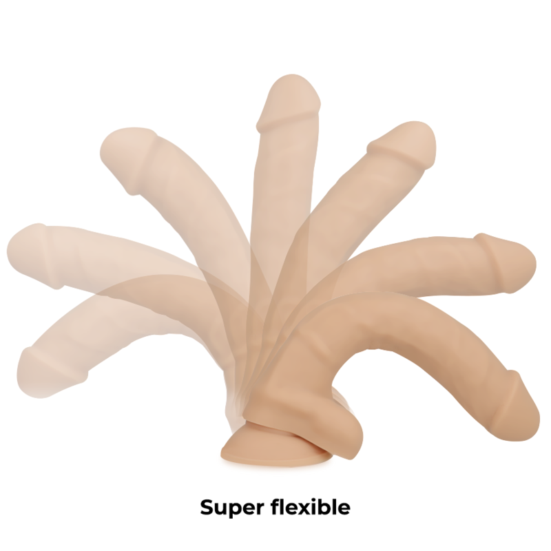 COCK MILLER - ARNÊS + DENSIDADE DE SILICONE COCKSIL ARTICULVEL 18 CM