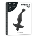 ADDICTED TOYS - MASSAGER ANAL COM VIBRATIONMODEL PRETO 2