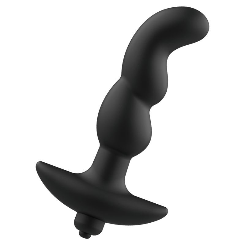 ADDICTED TOYS - MASSAGER ANAL COM VIBRAO PRETA MODELO 3