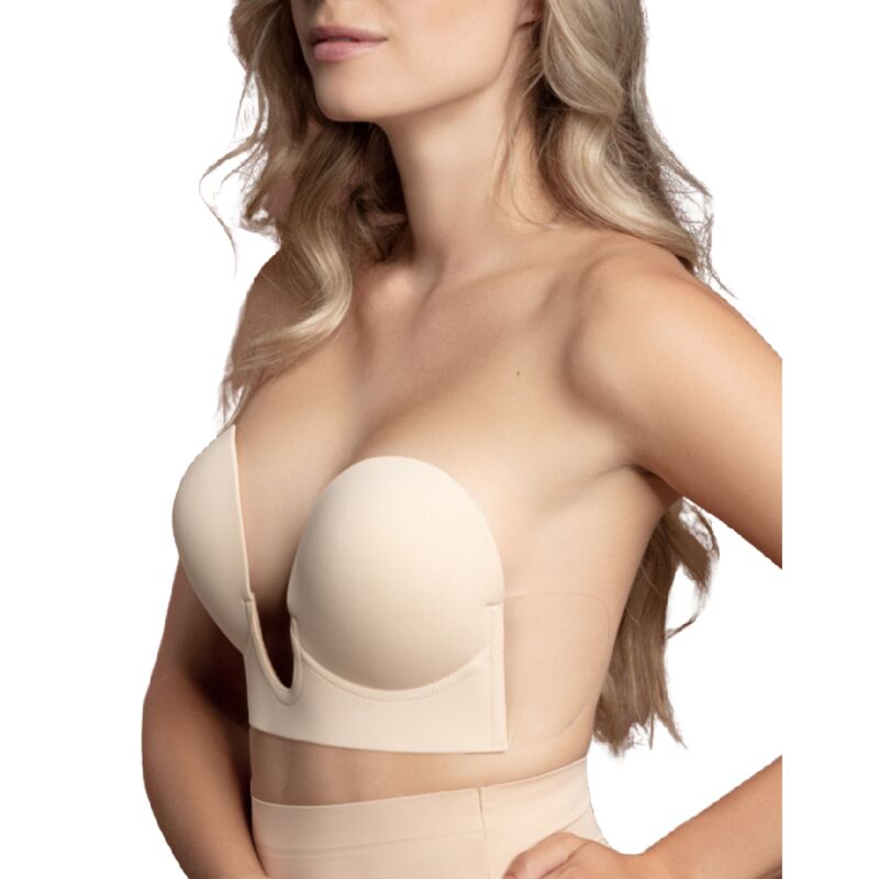 BYE-BRA - SUTI SEM ALAS EN U BEIGE COPO A