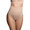 BYE-BRA - CINTO SEM EMENDA ESTILO TANGA BEIGE TAMANHO M