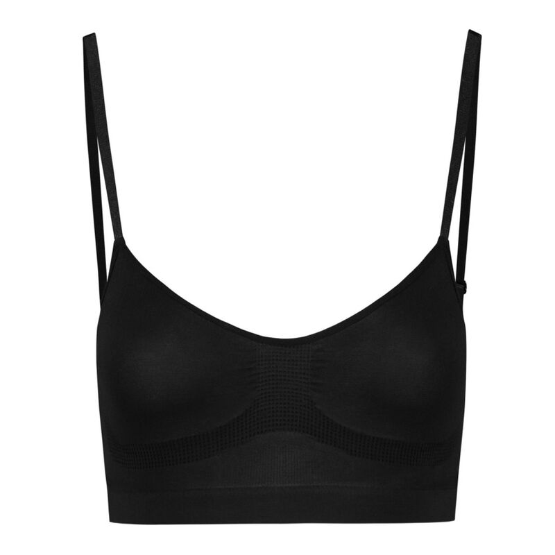 BYE-BRA - MEDIUM CONTROL SUTI SEM PONTOS PRETO TAMANHO M